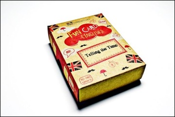 FUN CARD ENGLISH Telling the Time CREATIVO