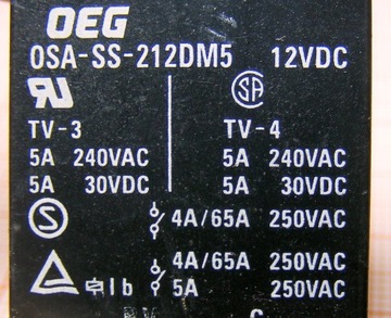 Реле 12 В постоянного тока 10 А E3206S00C [M1-ZWR]1