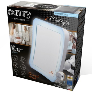 КОСМЕТИЧЕСКОЕ ЗЕРКАЛО СО СВЕТОДИОДНОЙ ПОДСВЕТКОЙ ДЛЯ МАКИЯЖА