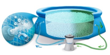 ФИЛЬТР-НАСОС 1250 л/ч + ФИЛЬТР ДЛЯ БАССЕЙНА INTEX 28602