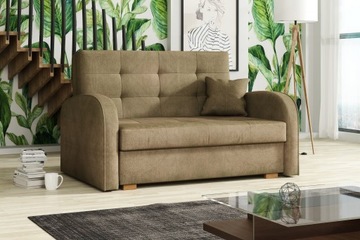 VIGA II GOLD dwójka kanapa rozkładana spanie sofa