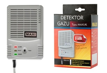 DETEKTOR czujnik gazu propan-butan i gazu ziemnego