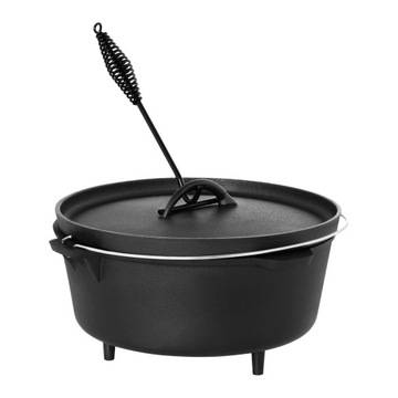 ЧУГУННАЯ ЧУГУНКА ДЛЯ ОГНЯ 10,75 Л