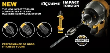 НАКОНЕЧНИКИ DEWALT IMPACT T10x50 5шт TORISON DT7393T