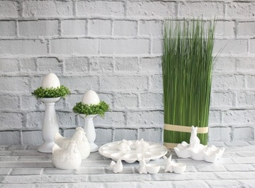 Белое яйцо Пасхальное яйцо керамика H8