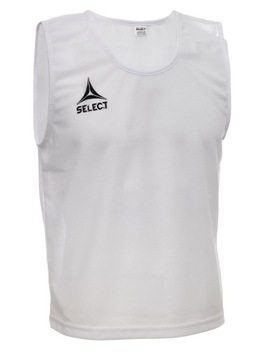 SELECT KAMIZELKA BASIC ZNACZNIK PIŁKARSKI SENIOR BIAŁY