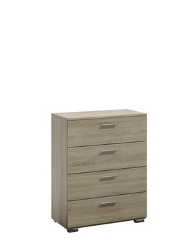 Komoda 80 cm szuflady DĄB SONOMA biuro
