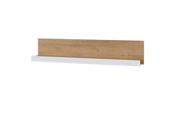 PÓŁKA WISZĄCA długa 124cm do SALONU skandynawska