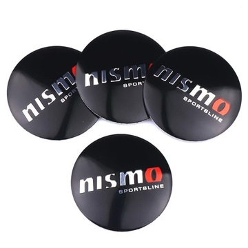 LOGO Emblemat na dekielki kapsle NISMO Nissan 56mm