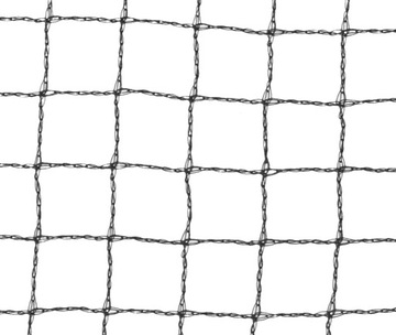 ПРОЧНАЯ СЕТКА ПРОТИВ ПТИЦЕВЫХ ГЛАЗ 15х15мм ЧЕРНАЯ