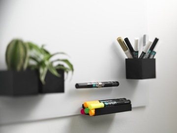 Маркеры NAGA БЕЛЫЕ 4,5 мм для стеклянных досок, 2 шт.