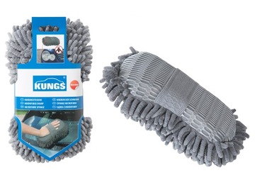 GĄBKA z MIKROFIBRY DO MYCIA SAMOCHODU aut KUNGS