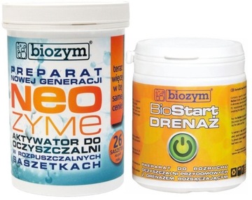 Biozym Neozyme24 efektywny starter tabletki drenaż rozruch szamba 24szt