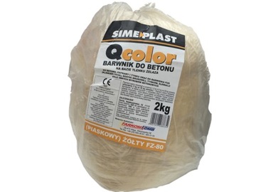 Barwnik do betonu kostki brukowej PIASKOWY 2kg