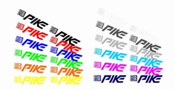 Наклейка ROCK SHOX PIKE на амортизатор НАКЛЕЙКИ