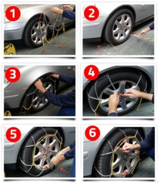 ЦЕПИ СНЯТИЯ KN120 215/65R16 235/60R16 O-NORM