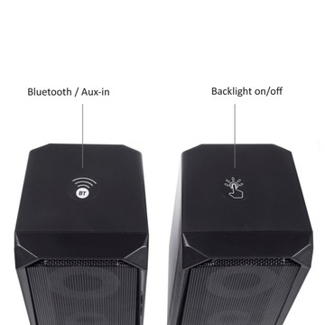 КОМПЛЕКТ ДИНАМИКОВ КОМПЬЮТЕРА 2.0 BLUETOOTH для НОУТБУКА Audiocore