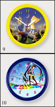 Детские настенные часы BAJKI, имя бесплатное PL