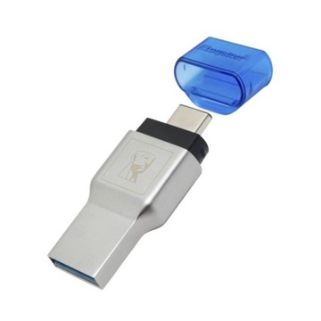 Устройство чтения microSD KINGSTON Duo 3C USB 3.1 + USB-C