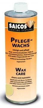 Saicos Wax Care wosk ochronny do drewna 1L Biały