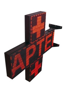 АПТЕЧНЫЙ КРЕСТ 2xP10-96X96см WiFi