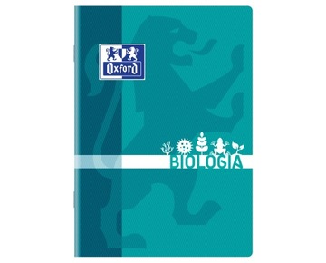 ZESZYT DO BIOLOGII OXFORD A5 60k KRATKA MARGINES