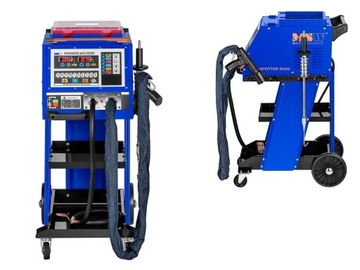 ZGRZEWARKA DO BLACH 5000A Z WÓZKIEM + AKCESORIA