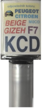 CITROEN PEUGEOT KCD BEIGE GIZEH LAKIER ZAPRAWKA