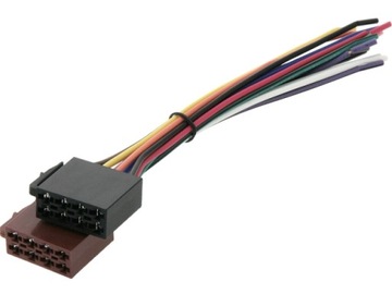 ISO radiowy wtyk głośnikowy i zasilający 16 pin