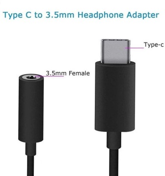ADAPTER USB-C USB3.1 DO GNIAZDA MINI JACK 3,5mm