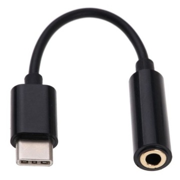 ADAPTER USB-C USB3.1 DO GNIAZDA MINI JACK 3,5mm