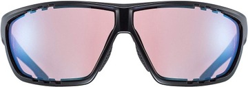 OKULARY UVEX SPORTSTYLE 706 CV CZARNO-FIOLETOWY