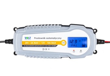 ЭЛЕКТРОННОЕ ВЫПРЯМИТЕЛЬНОЕ ЗАРЯДНОЕ УСТРОЙСТВО 12В 24В 10А LCD