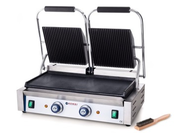 GRILL KONTAKTOWY OPIEKACZ 3,6kW GŁAD-RYF HENDI