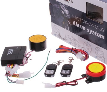 СИГНАЛИЗАЦИЯ СКУТЕР МОТОЦИКЛ СИРЕНА + ГОЛОСОВЫЕ КОМАНДЫ PL