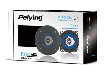 АВТОМОБИЛЬНЫЕ ДИНАМИКИ PEIYING AQ402C 80 Вт 10 см 100 мм