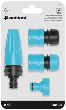 Комплект прямых разбрызгивателей CELLFAST 1/2