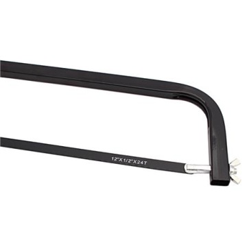 Ножовка по металлу, 30 см, пластиковая ручка.