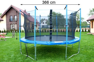 ВНУТРЕННЯЯ СЕТКА ДЛЯ БАТУТА 366 СМ, 8 рамок.