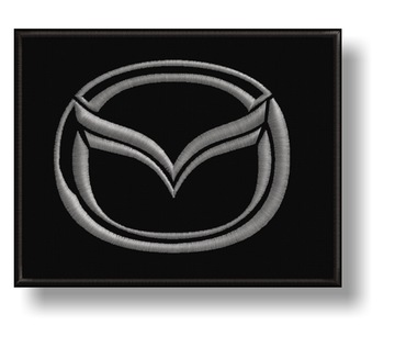 Mazda Naszywka Termo Haftowana NAPRASOWANKA