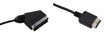 Настоящий кабель RGB Scart PAL для Playstation PS2 PS3