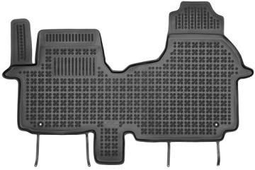 Коврики резиновые с боковиной, Opel Vivaro II, 2014-2019 гг., 1-й ряд, 3-местный