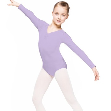BODY NA BALET BALETOWE DŁUGI RĘKAW X1 HW 98/104