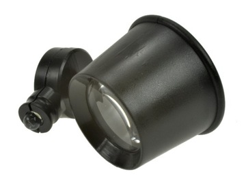 Lupa zegarmistrzowska x10 fi 25mm +LED