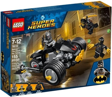 LEGO BATMAN 76110 ATAK SZPONÓW BATMOBIL QUAD ACE
