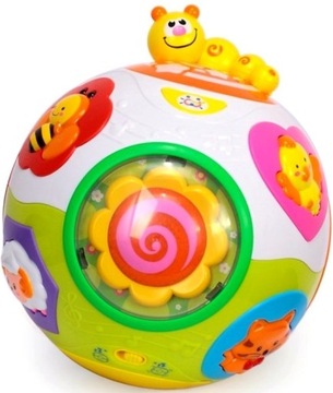 БОЛЬШОЙ ИНТЕРАКТИВНЫЙ ПОЛЗУЩИЙ ШАР ХУЛА СО ЗВУКАМИ