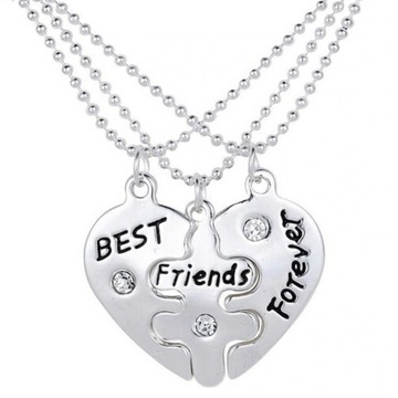 NASZYJNIK PRZYJAŹNI best friends TRZY NASZYJNIKI 3