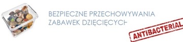 КОНТЕЙНЕРЫ ДЛЯ ИГРУШЕК АНТИБАКТЕРИАЛЬНЫЕ ПОДГУЗНИКИ 19Л