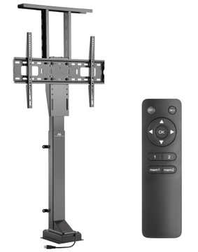 Winda elektryczna do TV LED LCD podnośnik uchwyt telewizora + pilot MC-866
