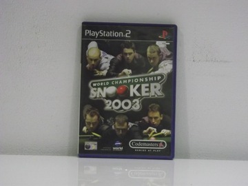 ЧЕМПИОНАТ МИРА ПО СНУКЕРУ 2003 PS2